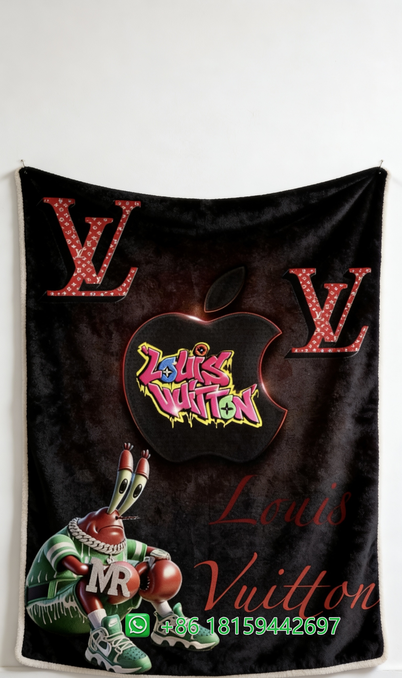 Louis Vuitton Throw Blankets
